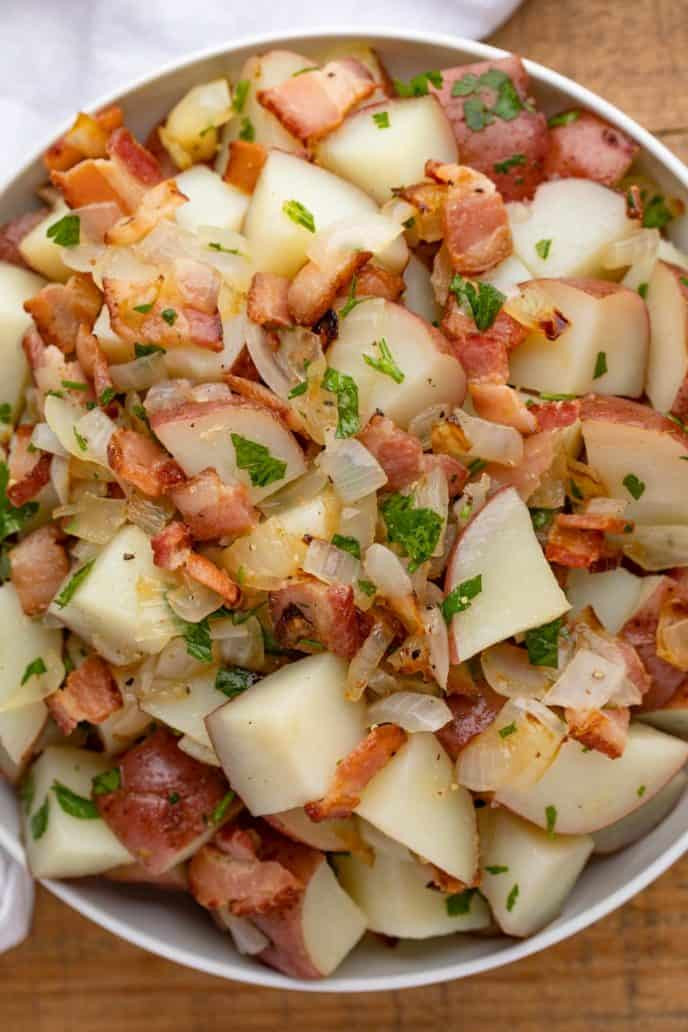 Recipe For German Potato Salad
 Authentic EASY German Potato Salad with Bacon Dinner
