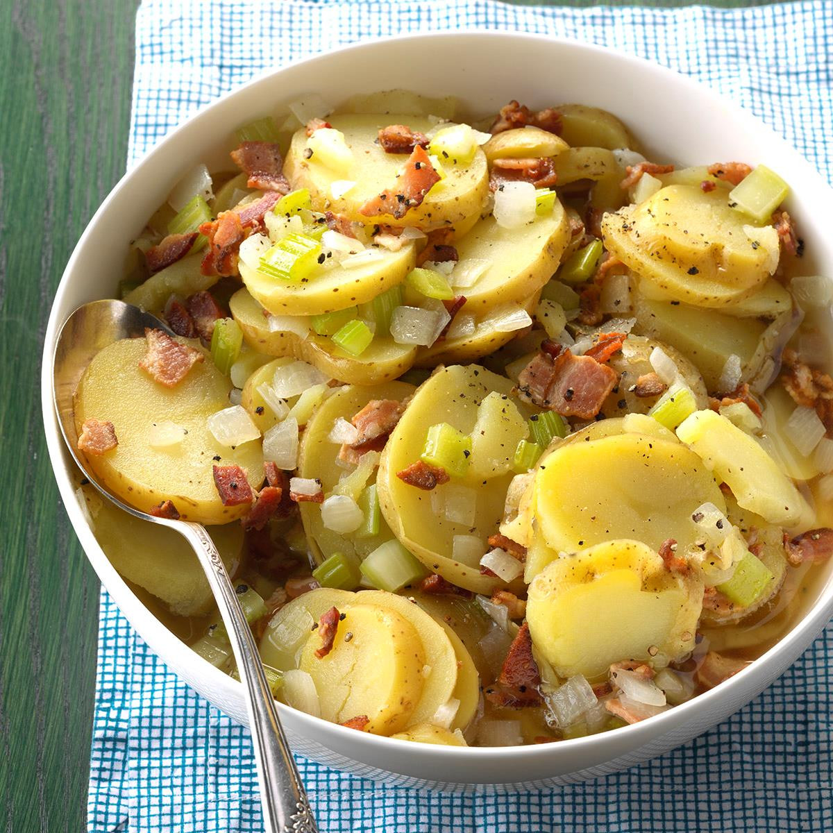 Recipe For German Potato Salad
 Potluck German Potato Salad Recipe