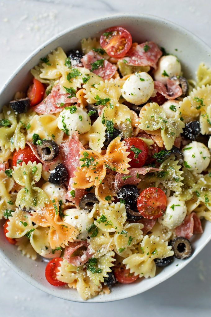 Recipe For Pasta Salad With Italian Dressing
 Zesty Italian Pasta Salad Life Made Simple