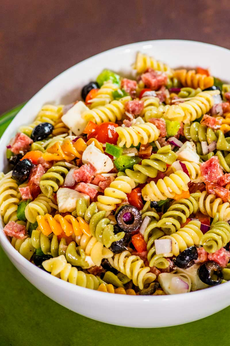 Recipe For Pasta Salad With Italian Dressing
 Italian Pasta Salad Homemade Hooplah