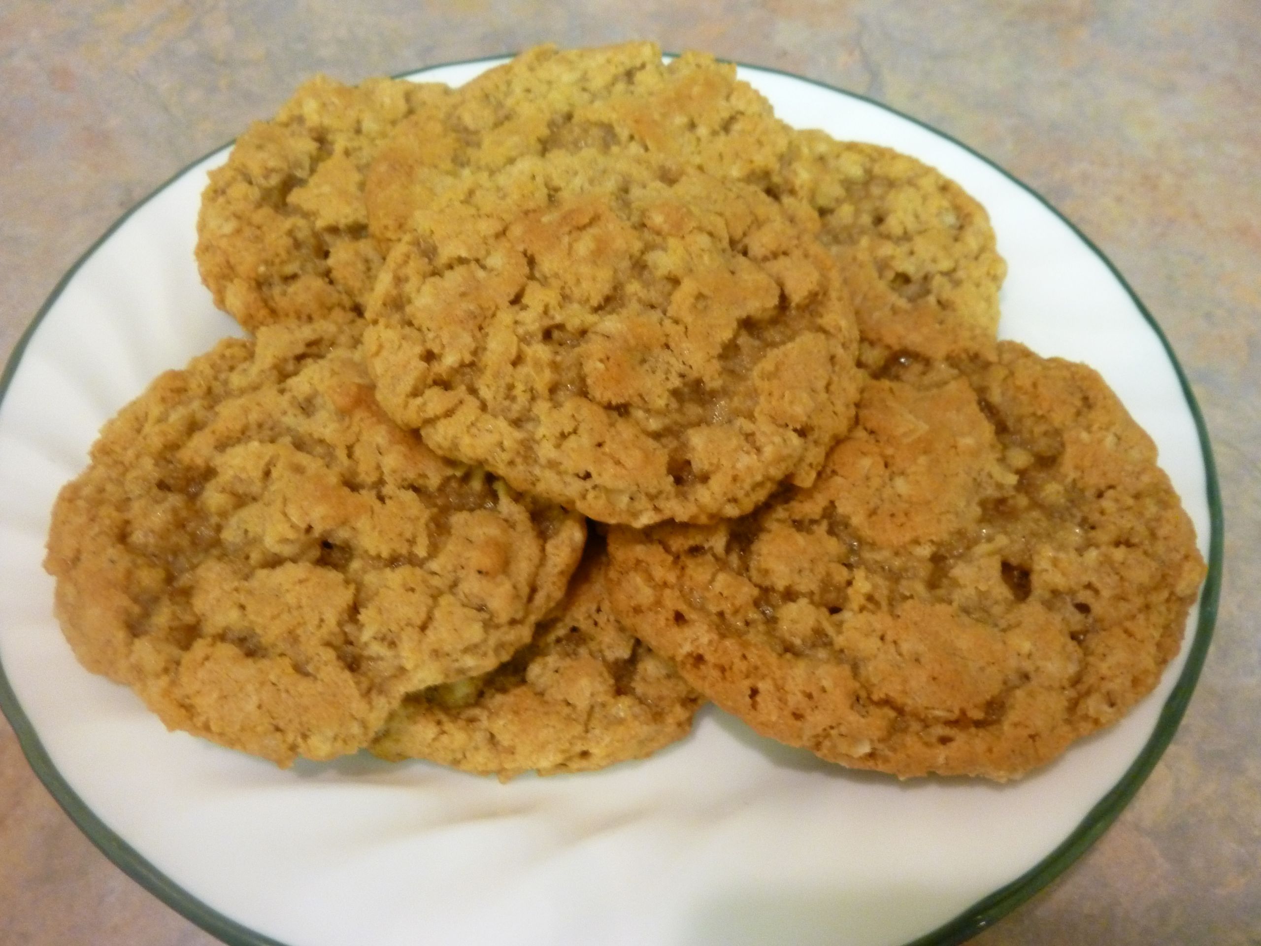 Recipe Oatmeal Cookies
 cookies