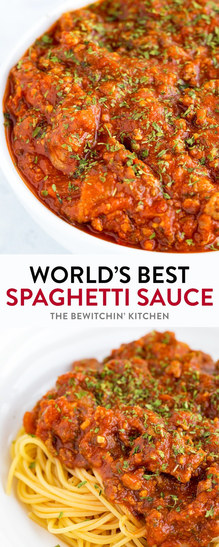 Recipe Spaghetti Sauce
 World s Best Spaghetti Sauce