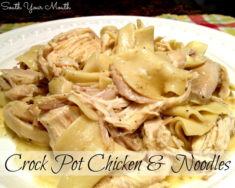 Recipe With Egg Noodles And Chicken
 All Day Creamy Dreamy Chicken and Noodles