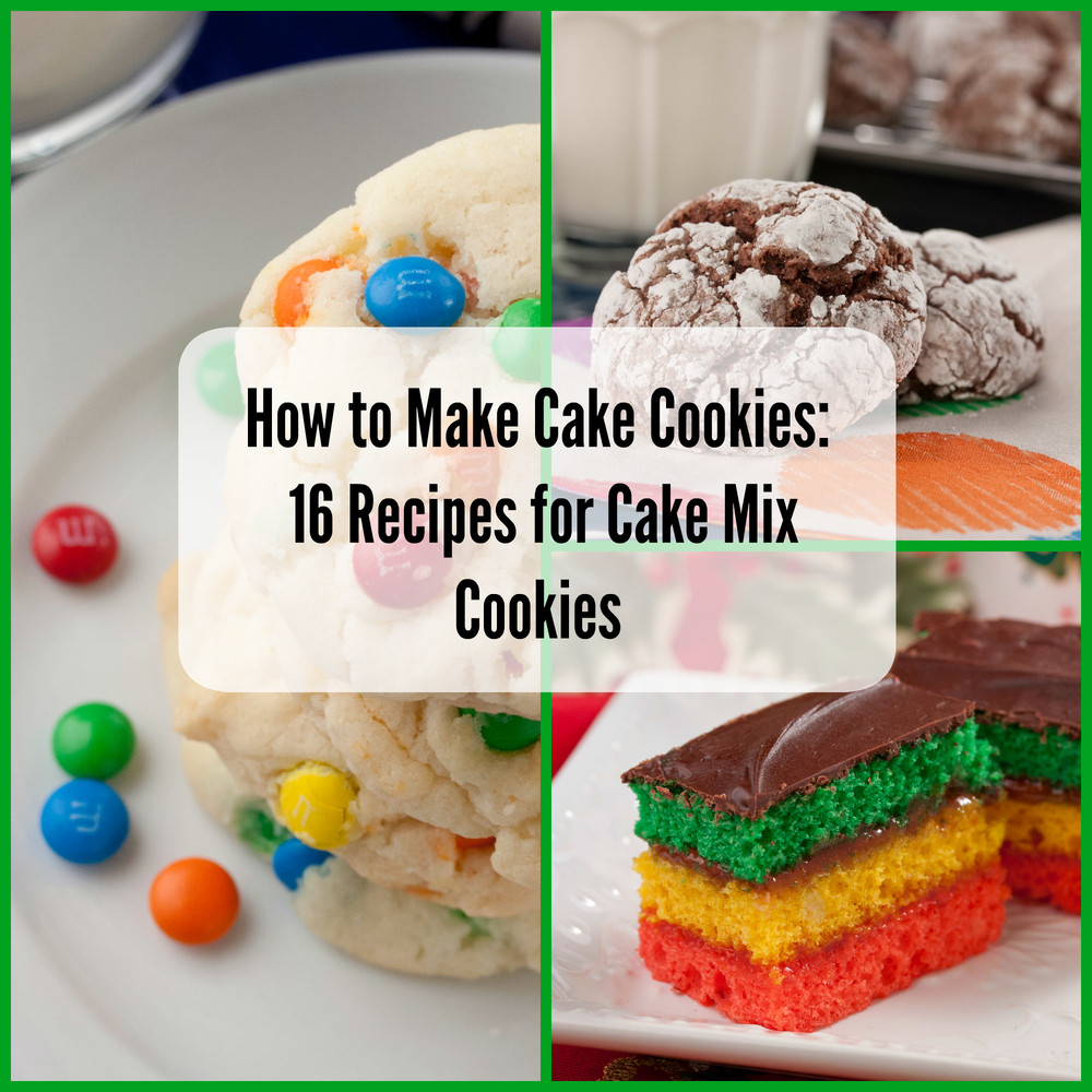 Recipes For Cake Mix Cookies
 How to Make Cake Cookies 16 Recipes for Cake Mix Cookies