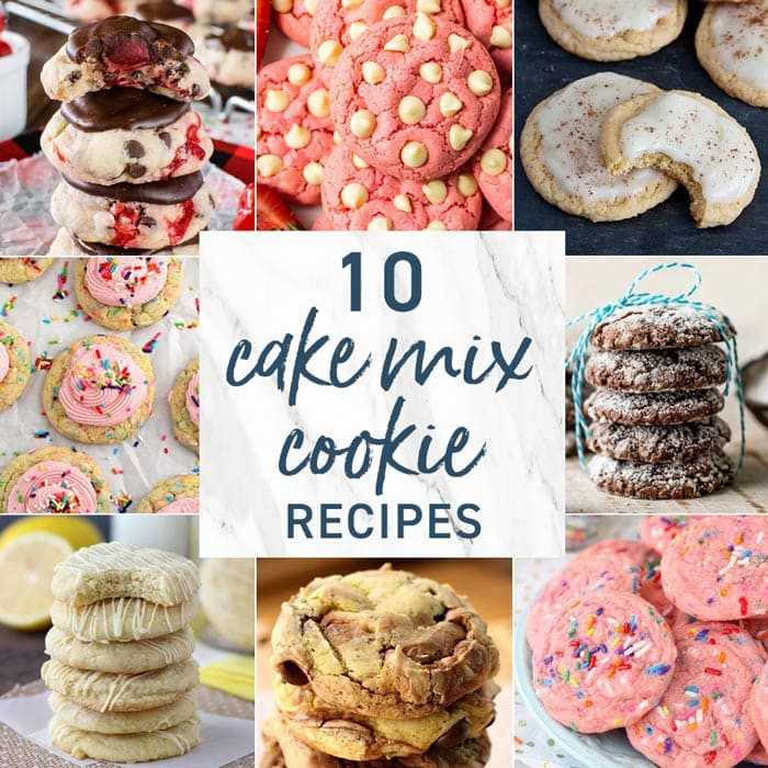 Recipes For Cake Mix Cookies
 10 Cake Mix Cookies Recipes Box Cake Mix Hack