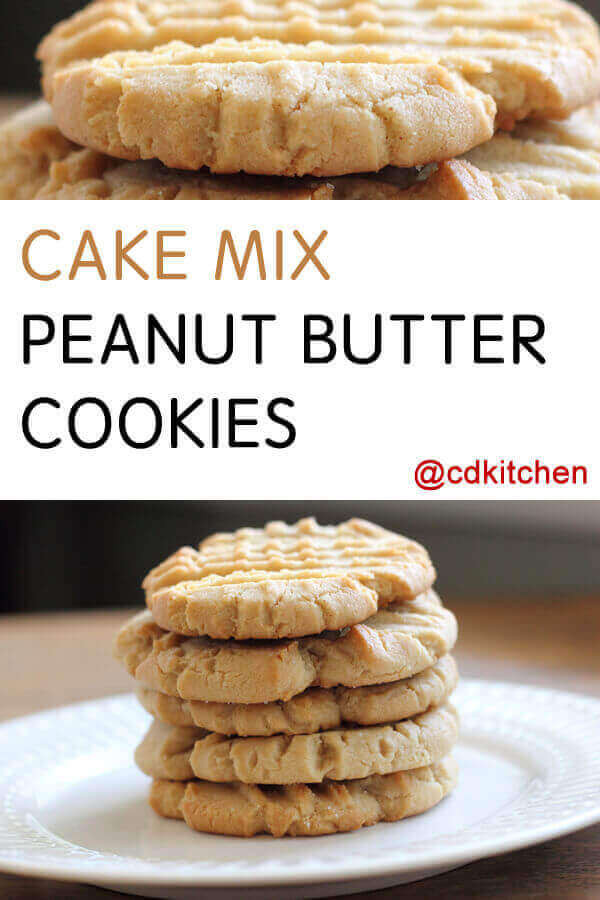 Recipes For Cake Mix Cookies
 Cake Mix Peanut Butter Cookies Recipe