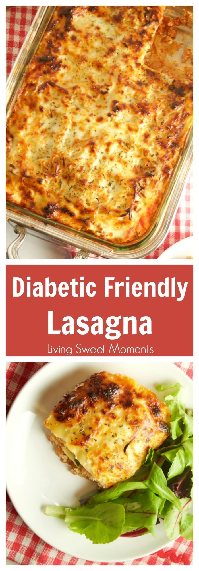 Recipes For Diabetic
 Diabetic Lasagna Recipe Living Sweet Moments