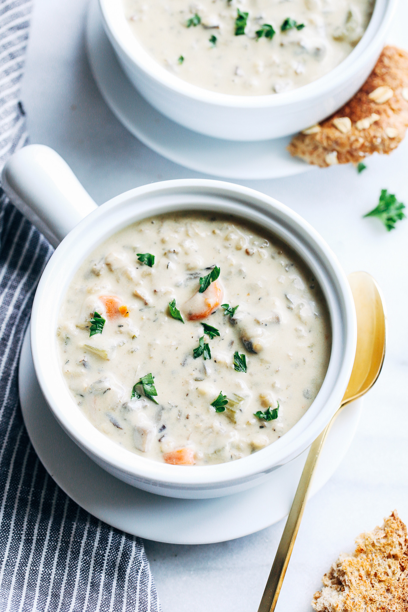 Recipes Using Cream Of Mushroom Soup And Chicken
 Creamy Wild Rice Mushroom Soup Making Thyme for Health