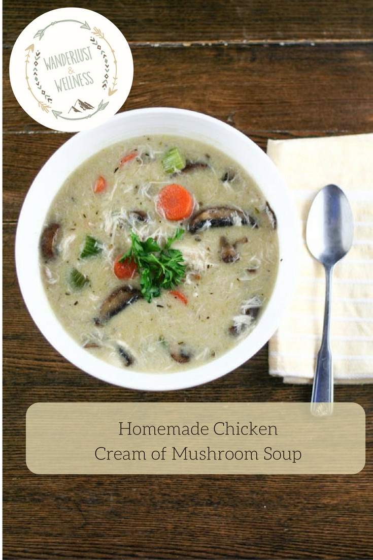 Recipes Using Cream Of Mushroom Soup And Chicken
 Homemade Chicken Cream of Mushroom Soup Wanderlust and