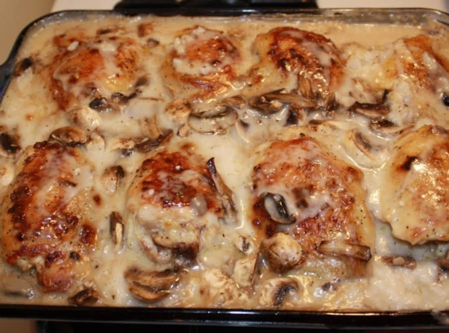 Recipes Using Cream Of Mushroom Soup And Chicken
 Smothered Chicken With Rice Recipe 2