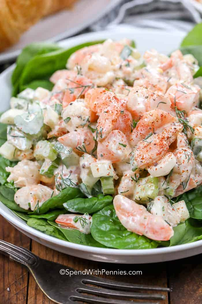 Recipes Using Salad Shrimp
 Shrimp Salad Delicious Light Entree  Spend With Pennies