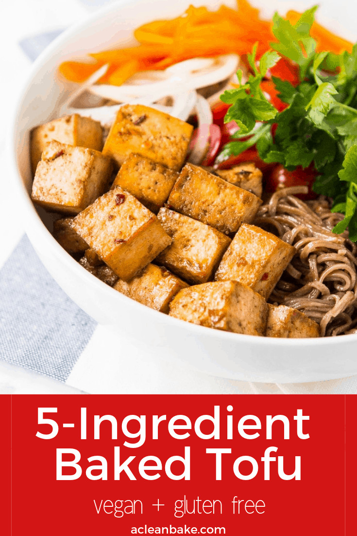Recipes Using Tofu
 Baked Tofu 5 Ingre nts Needed Weeknight Tofu