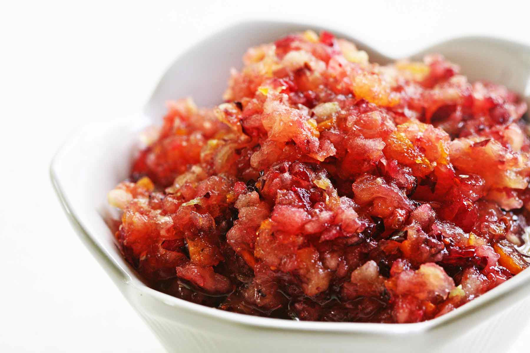 Recipes With Cranberry Sauce
 Cranberry Relish Recipe