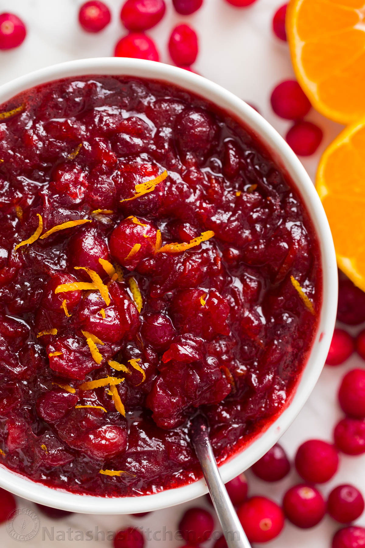 Recipes With Cranberry Sauce
 Cranberry Sauce Recipe with Orange & Honey