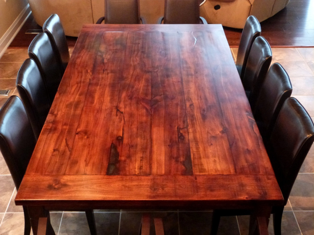 Reclaimed Wood Table DIY
 How to Build a Dining Room Table 13 DIY Plans