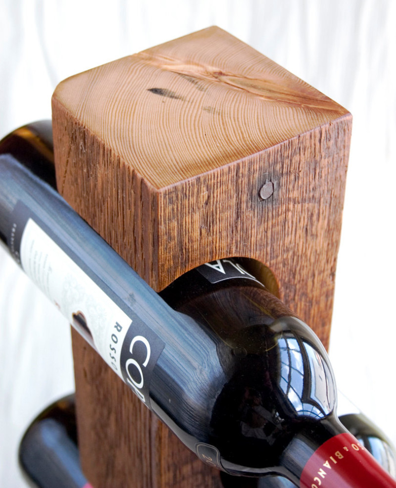 Reclaimed Wood Wine Rack DIY
 10 DIY Unique and Elegant Wine Rack Designs
