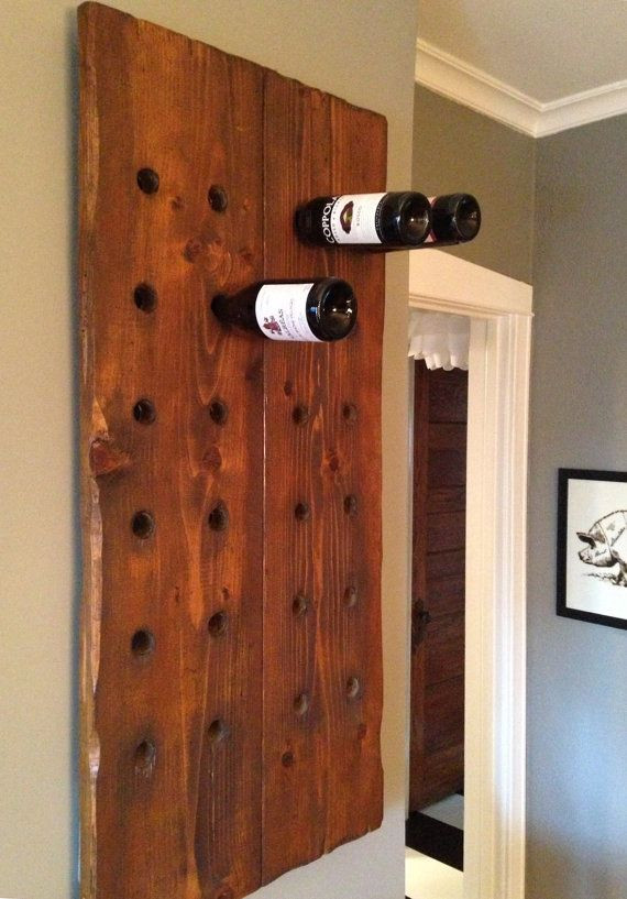 Reclaimed Wood Wine Rack DIY
 Reclaimed Wood Wine Racks