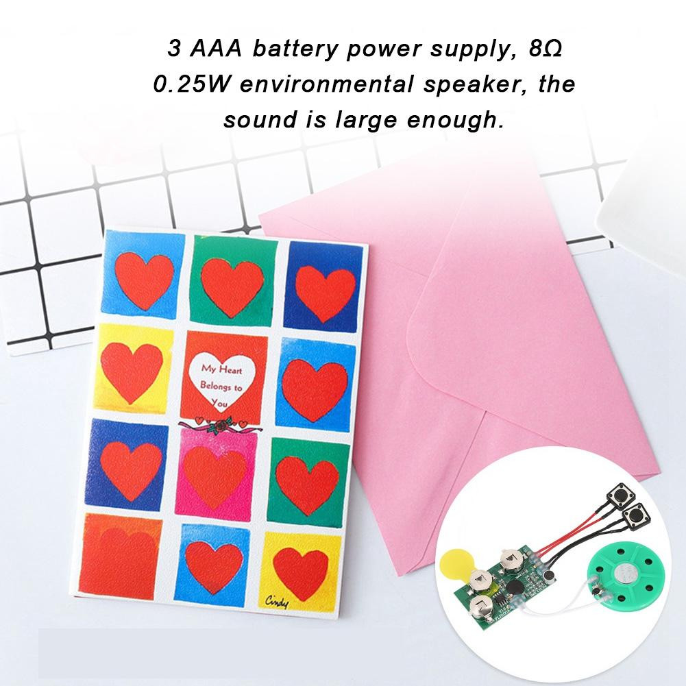 Recordable Birthday Cards
 240s Greeting Card Recordable Voice Chip Music Sound Chip