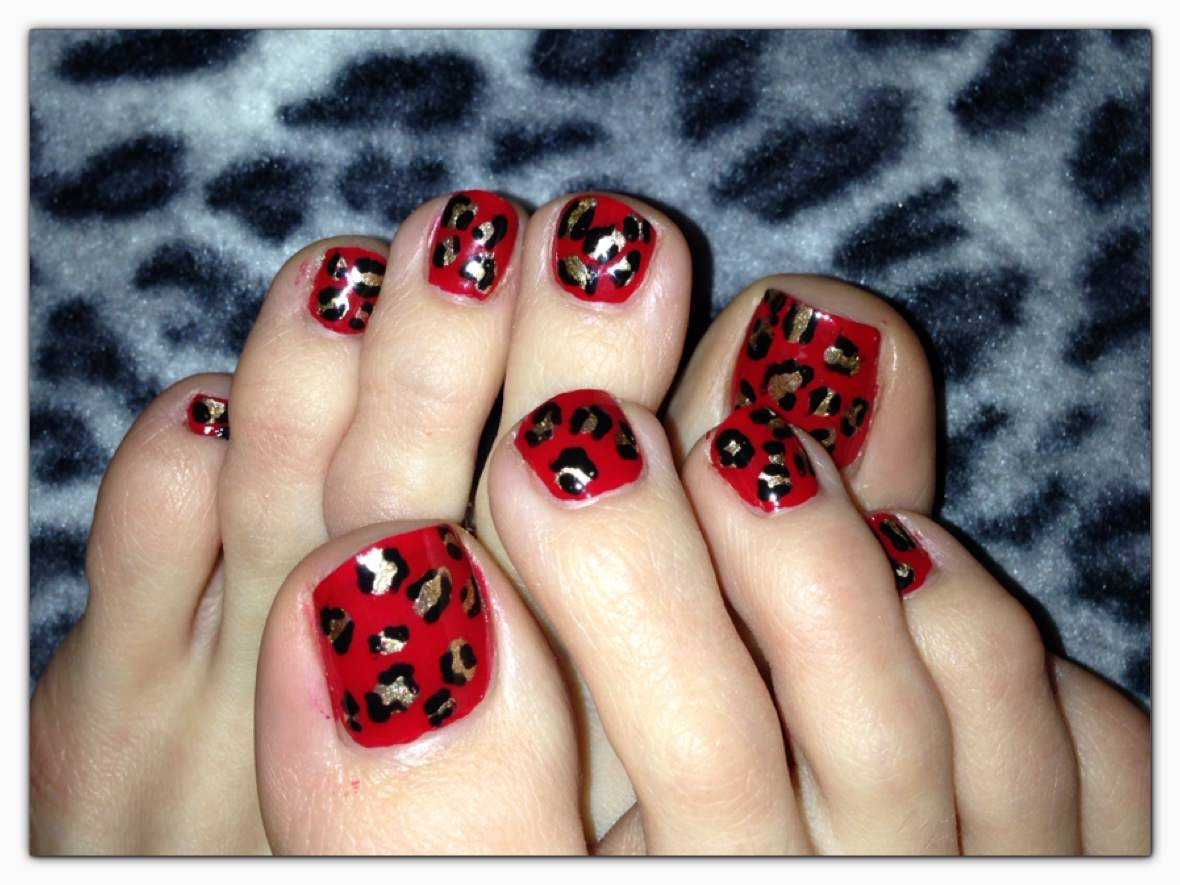 Red And Black Toe Nail Designs
 Pedicures Just Got Better With These 50 Cute Toe Nail Designs