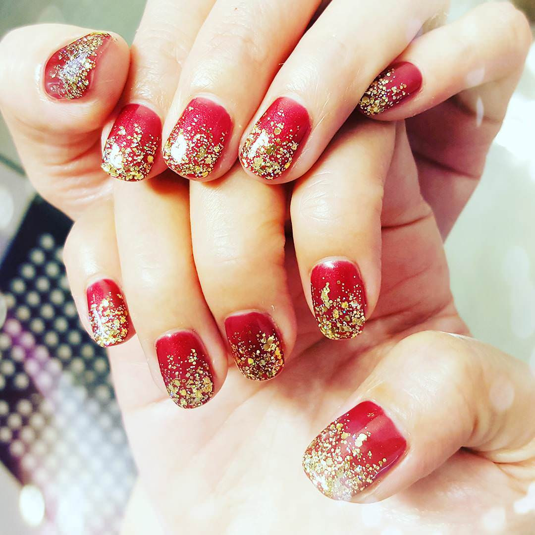 Red And Gold Nail Designs
 27 Red and Gold Nail Art Designs Ideas