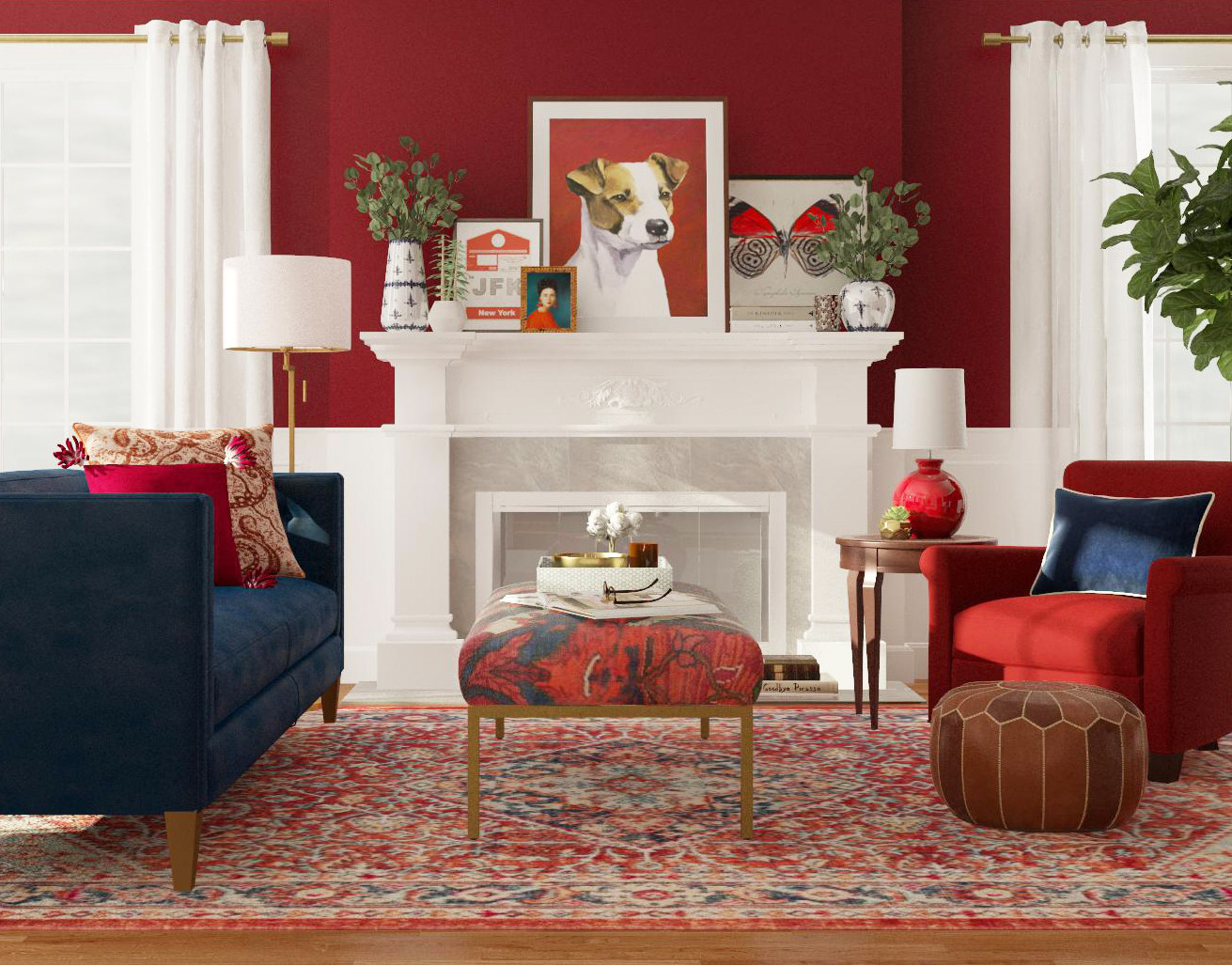 Red Living Room Ideas
 5 Designer Approved 5 Red Living Room Ideas that are