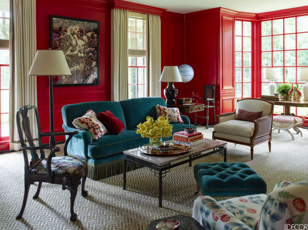 Red Living Room Ideas
 Energizing Colors to Decorate with this Sizzling Summer