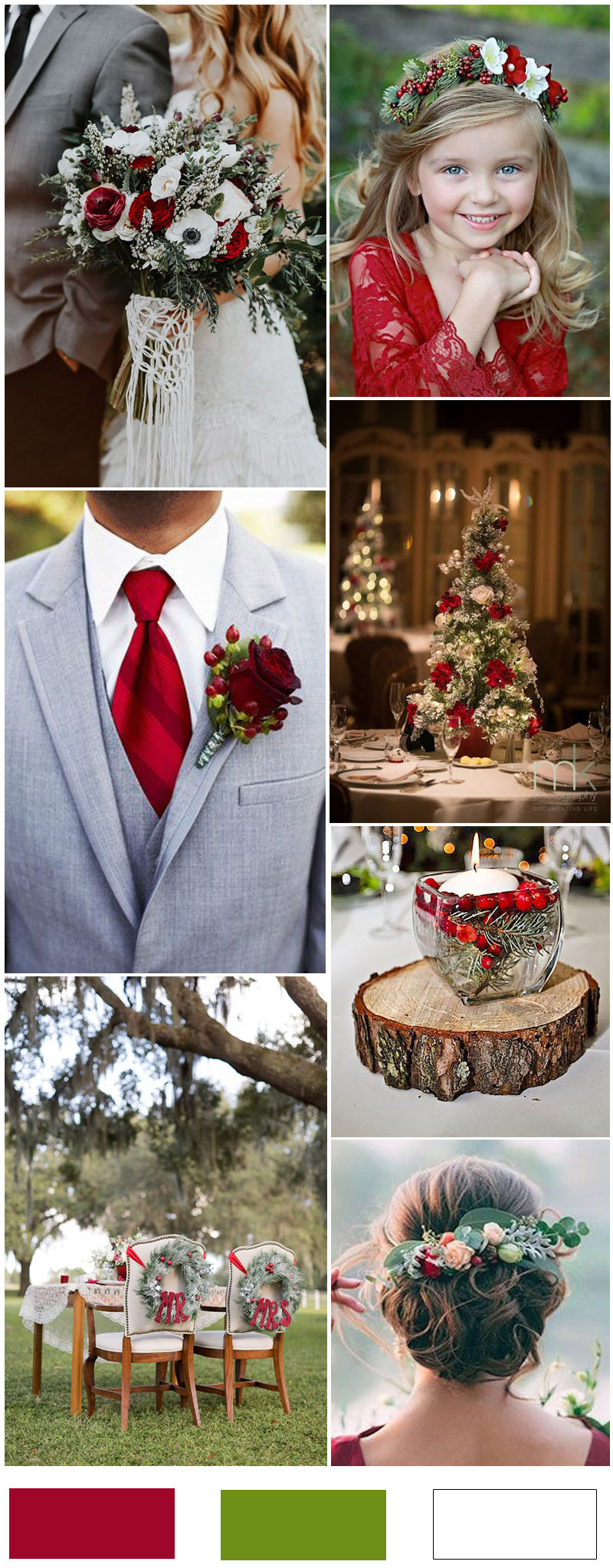 Red Wedding Decorations
 16 Christmas Wedding Ideas You Can’t Miss