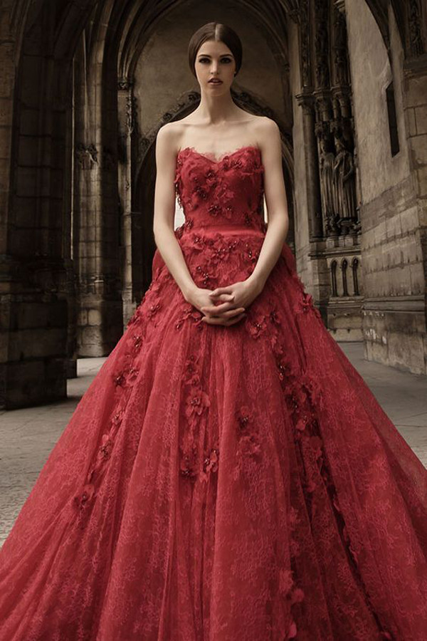 Red Wedding Gown
 Non Traditional Wedding Dress Ideas Mango Muse Events