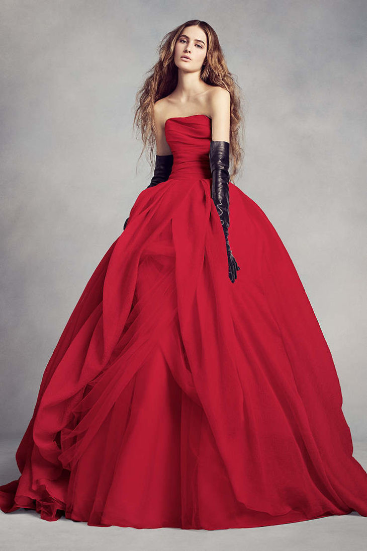 Red Wedding Gown
 Best 15 Red Wedding Dresses in 2019 The Frisky