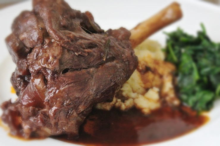 Red Wine Sauces For Lamb
 Lamb shanks with red wine sauce