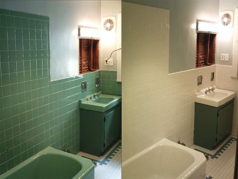 Refacing Bathroom Tiles
 Tile Refinishing