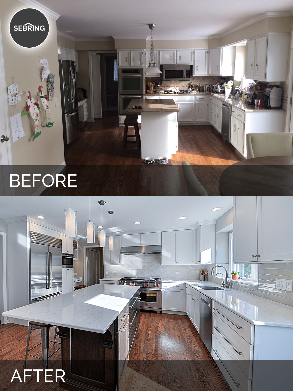 Remodeling Kitchen Before And After
 Derek & Christine s Kitchen Before & After