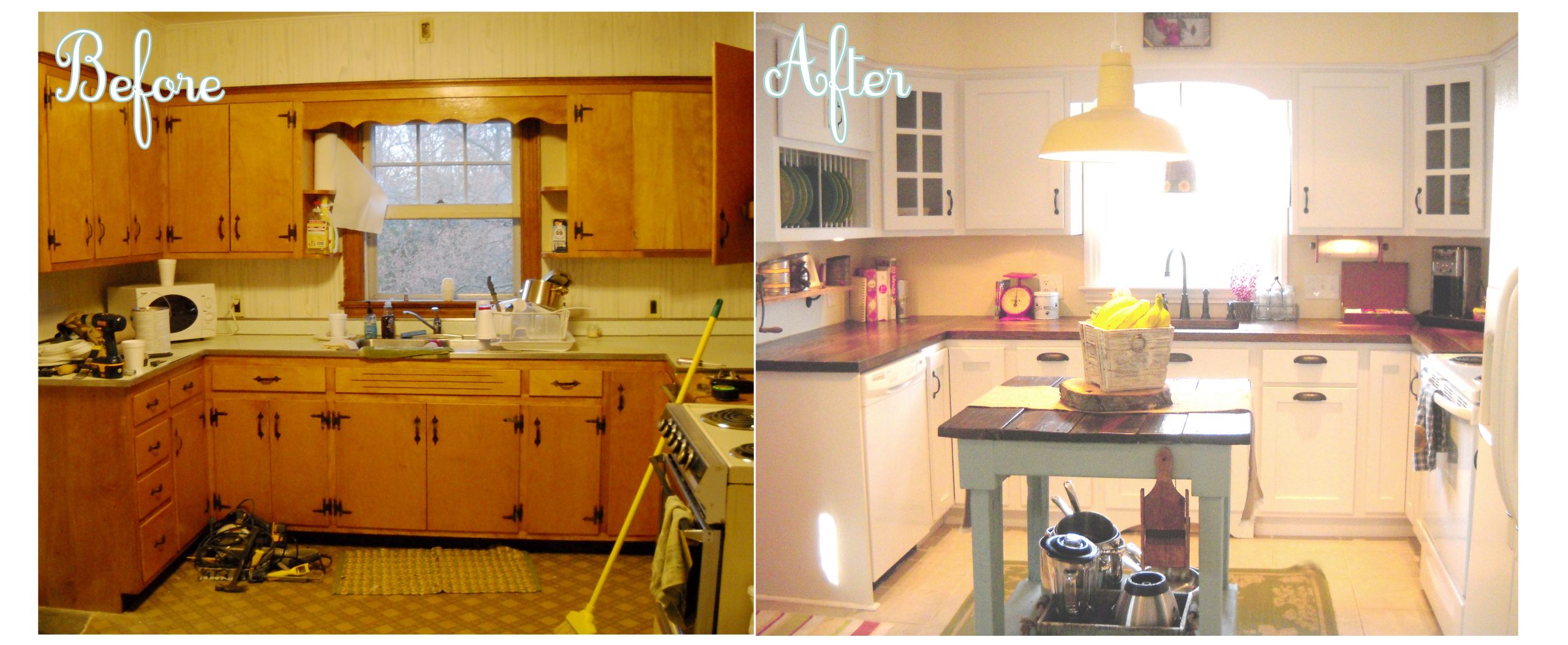 Remodeling Kitchen Before And After
 Get the Fresh and Cool Outlook Inspiration with Kitchen