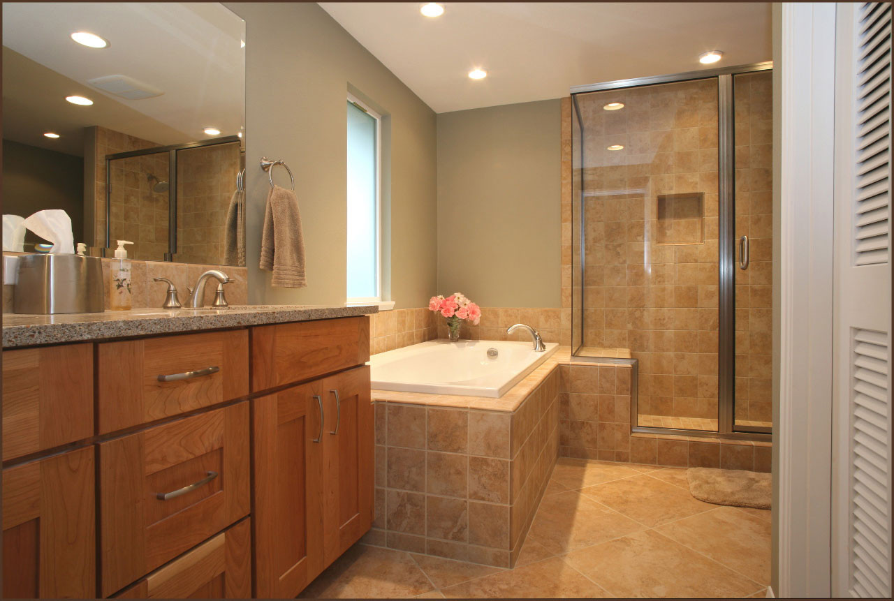 Remodeling Master Bathroom Ideas
 bathroom small brown and white themed master bathroom