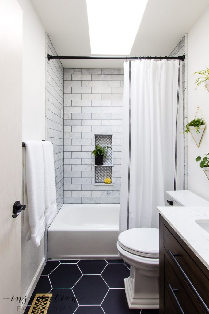 Remodeling Small Bathrooms
 My Modern Small Bathroom Makeover Sources Inspiration