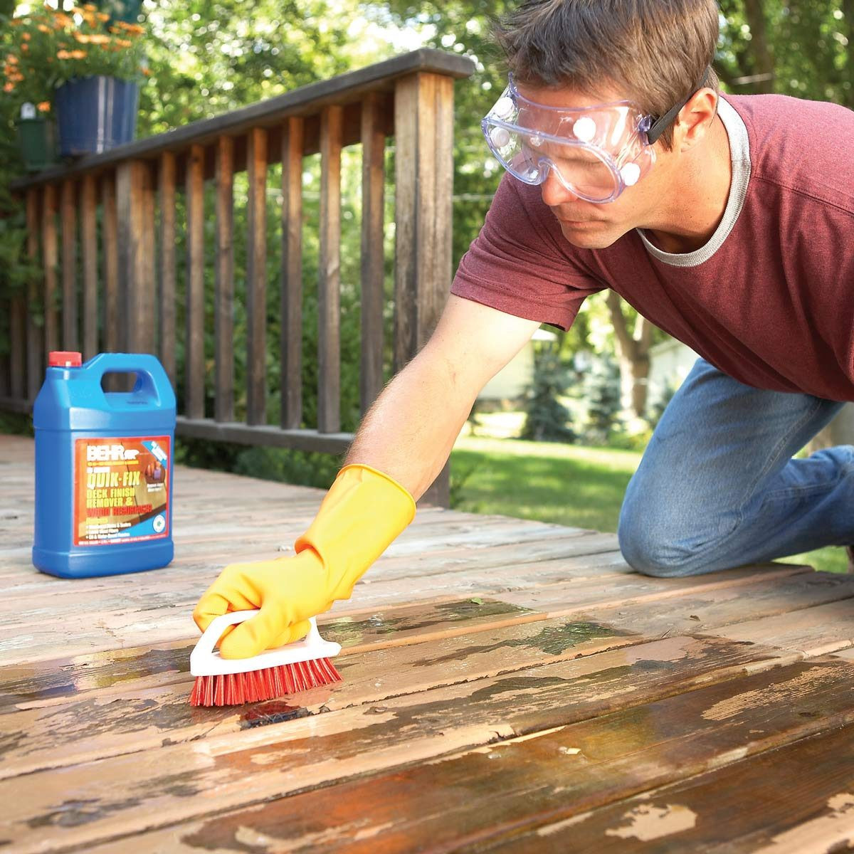 Remove Paint From Wooden Deck
 How to Remove Flaking Deck Stain