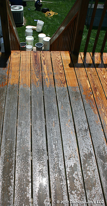 Remove Paint From Wooden Deck
 Paint Stripping