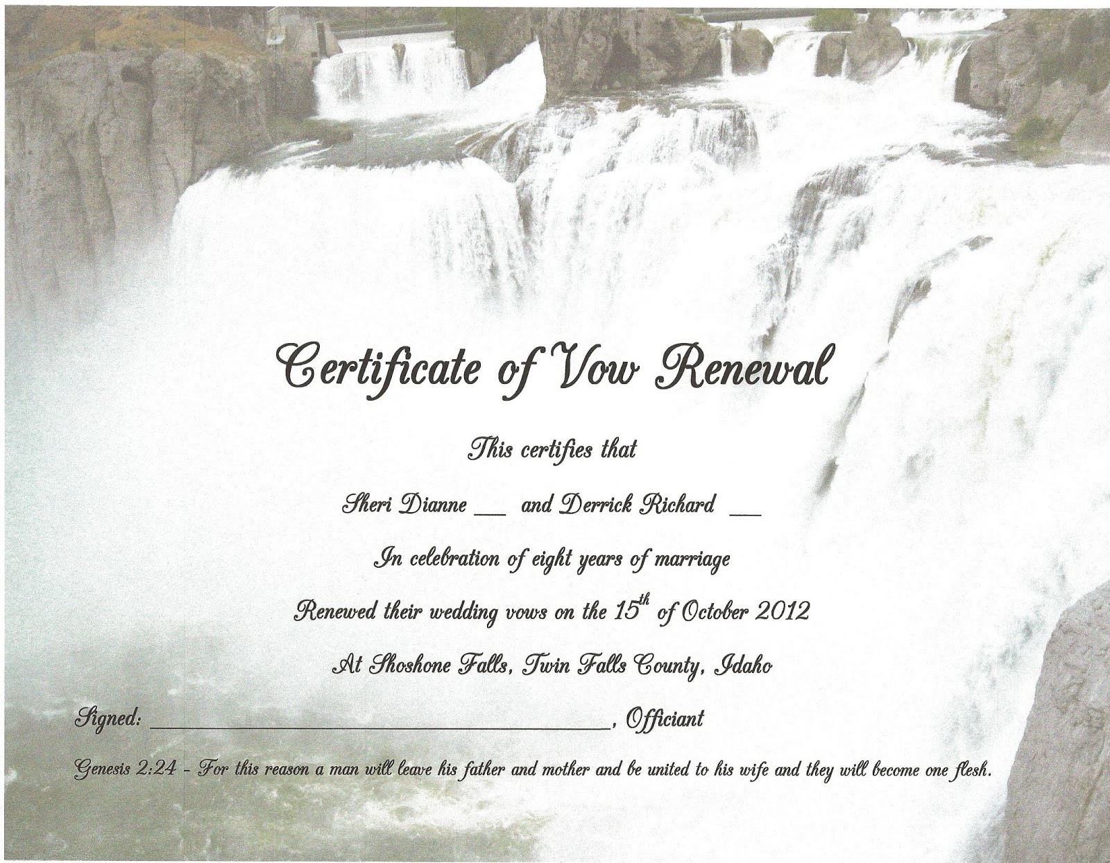 Renewing Wedding Vows
 Renew Your Wedding Vows in all 50 States