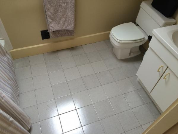 Replace Tile In Bathroom
 Bathroom remodel prepping subfloor for replacing tile