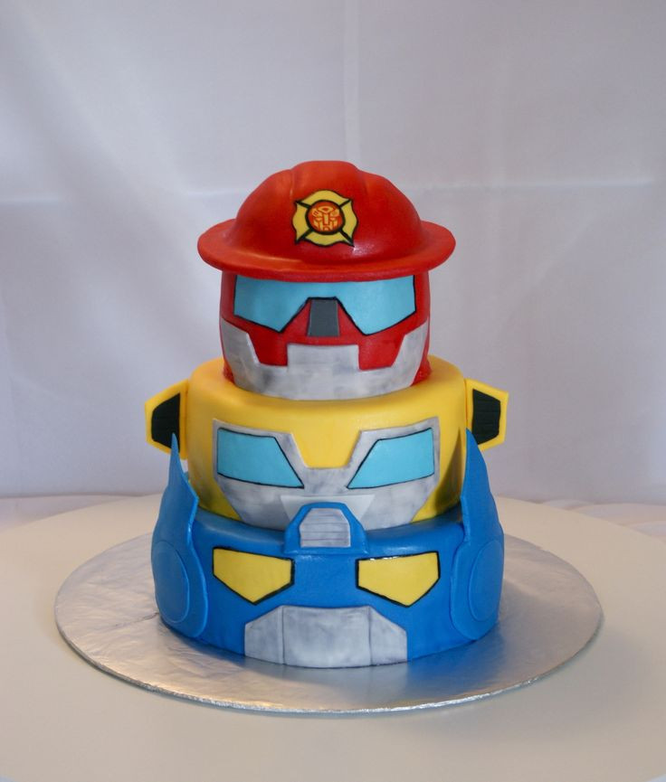 Rescue Bots Birthday Cake
 126 best images about Cace s Rescue Bot Birthday ideas