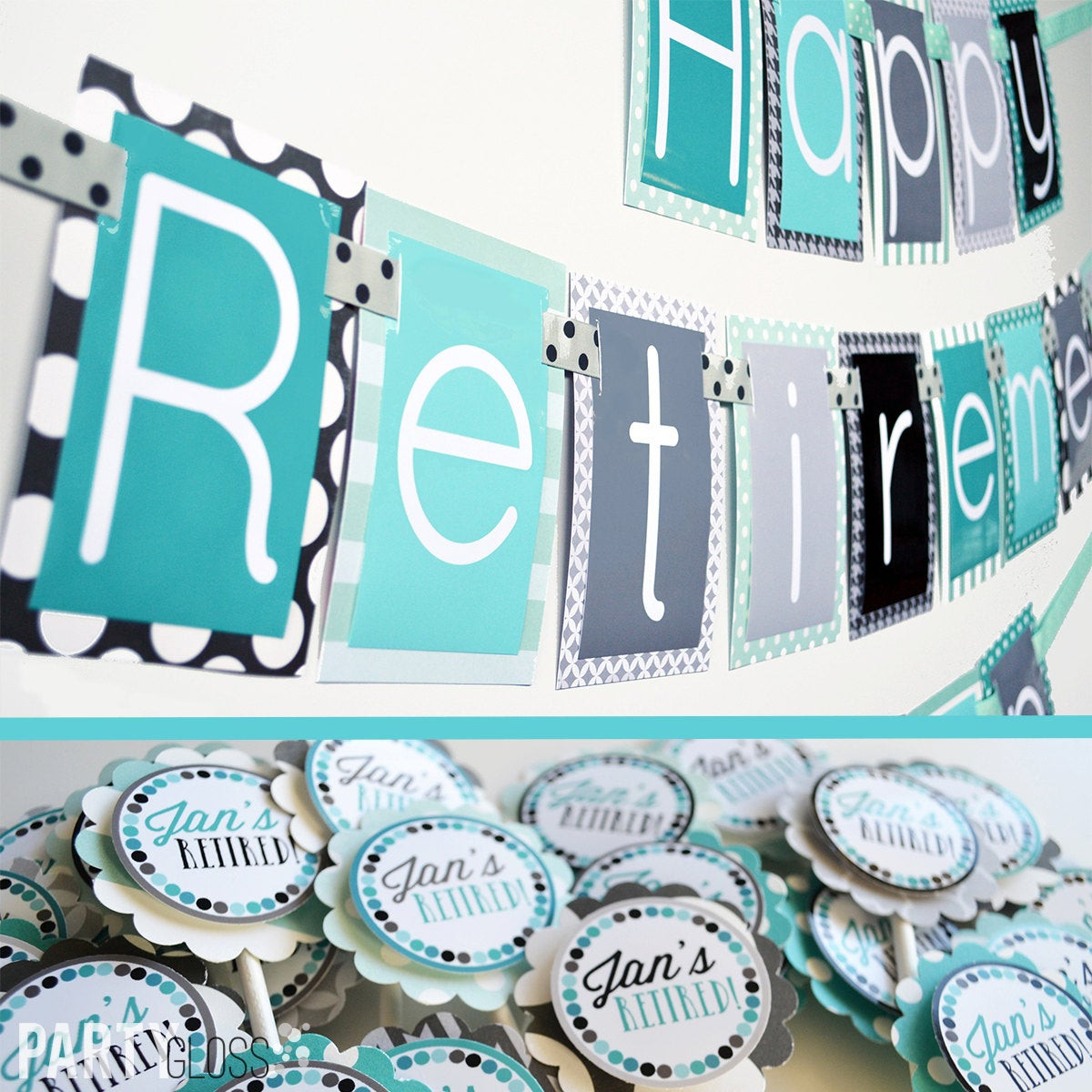 Retirement Party Favors Ideas
 Retirement Party Decorations Fully Assembled Retirement