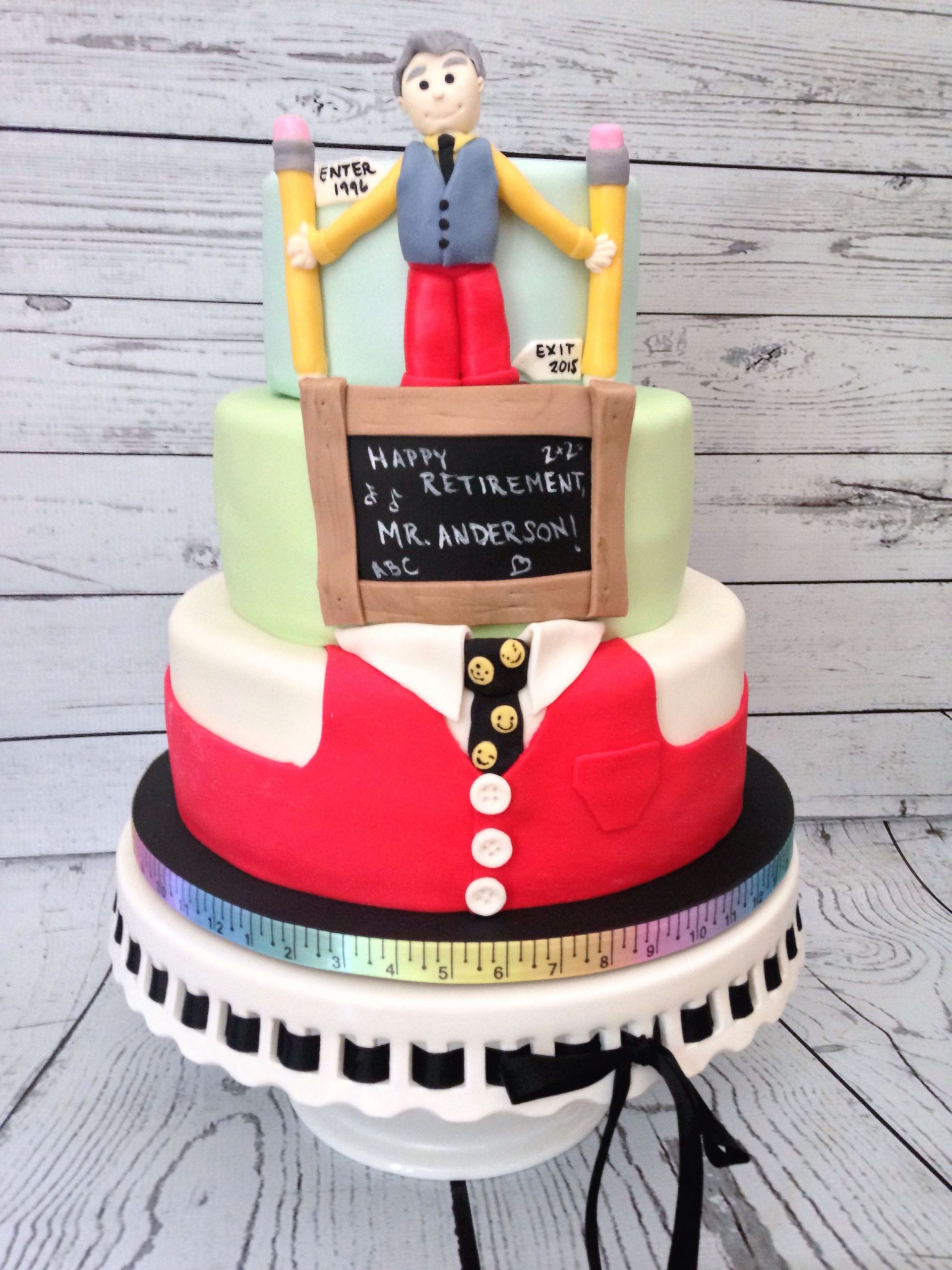 Retirement Party Ideas For School Principals
 Principal s Retirement Cake by Amy Hart