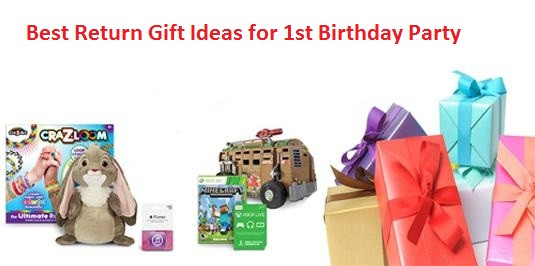 Return Gift Ideas For 1St Birthday Party
 Top Return Gift Ideas for a First Birthday Party