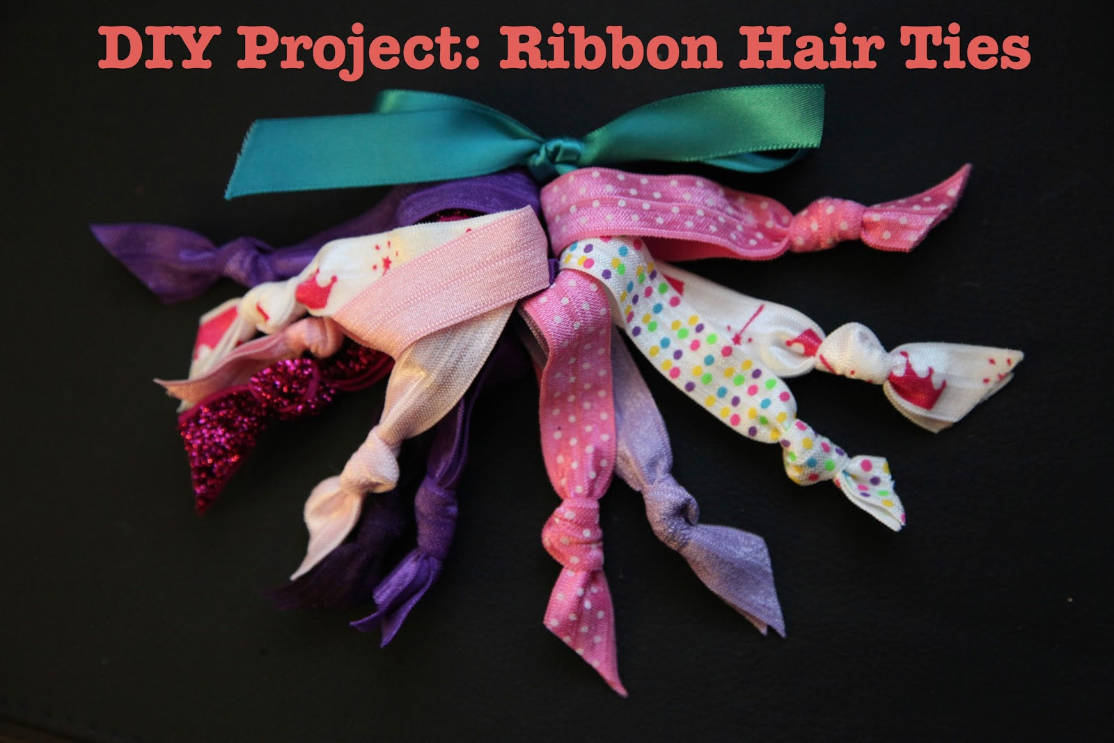 Ribbon Hair Ties DIY
 Oh THAT Annelie DIY Project Ribbon Hair Ties Retail