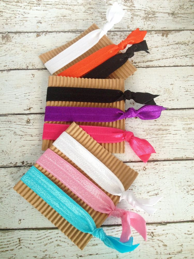 Ribbon Hair Ties DIY
 DIY Ribbon Hair Ties line Ribbon