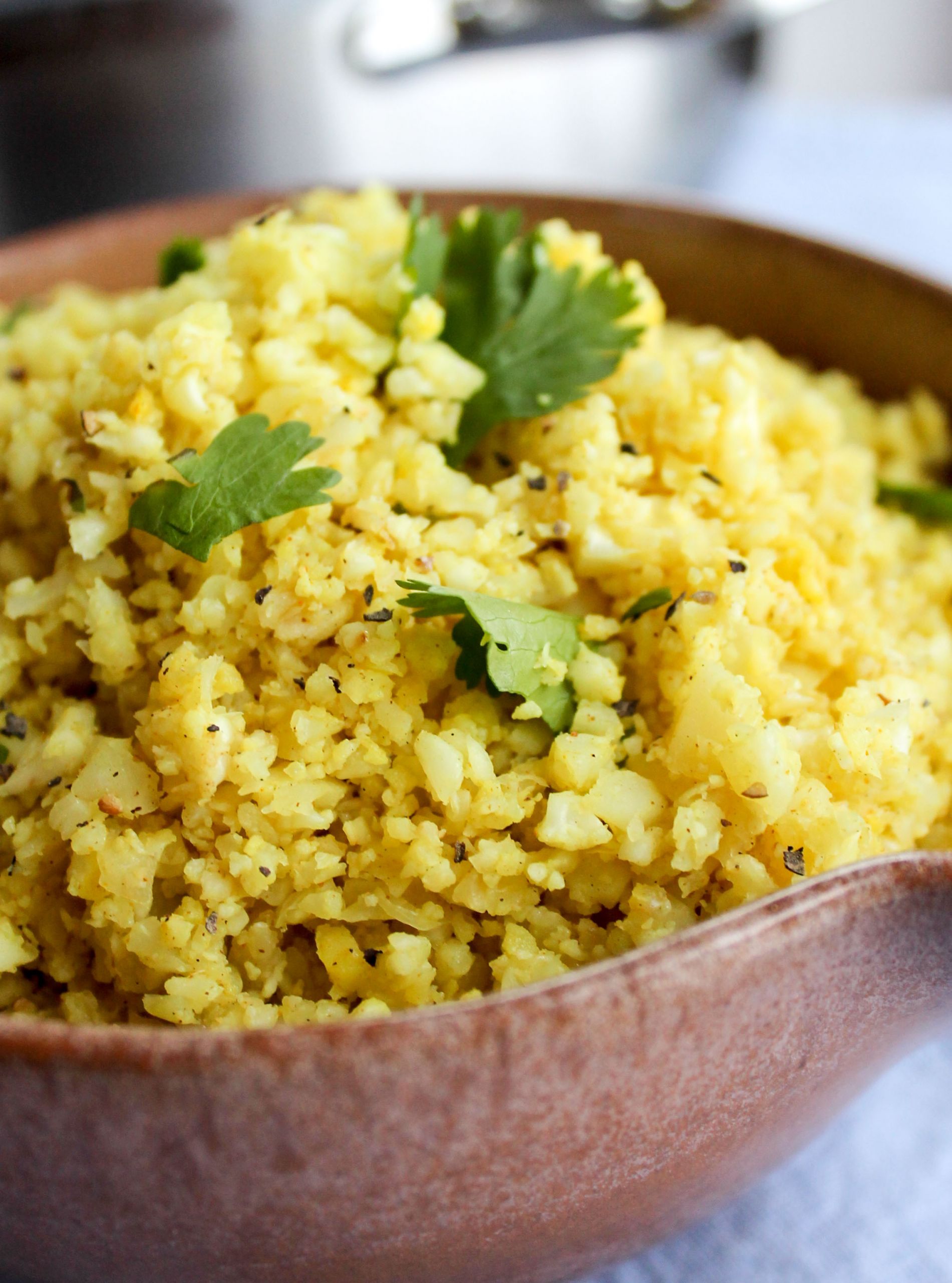 Rice Cauliflower Recipe
 Indian Spiced Cauliflower "Rice" The Food Charlatan