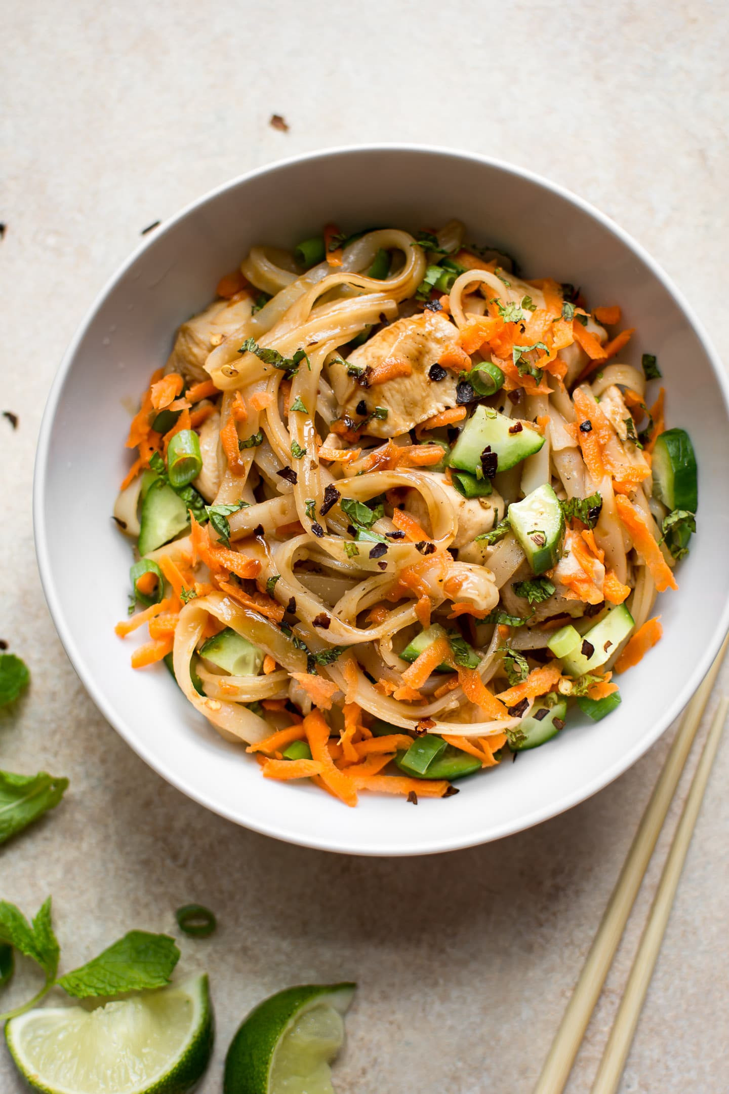 Rice Noodles Ingredients
 Chicken Stir Fry with Rice Noodles • Salt & Lavender