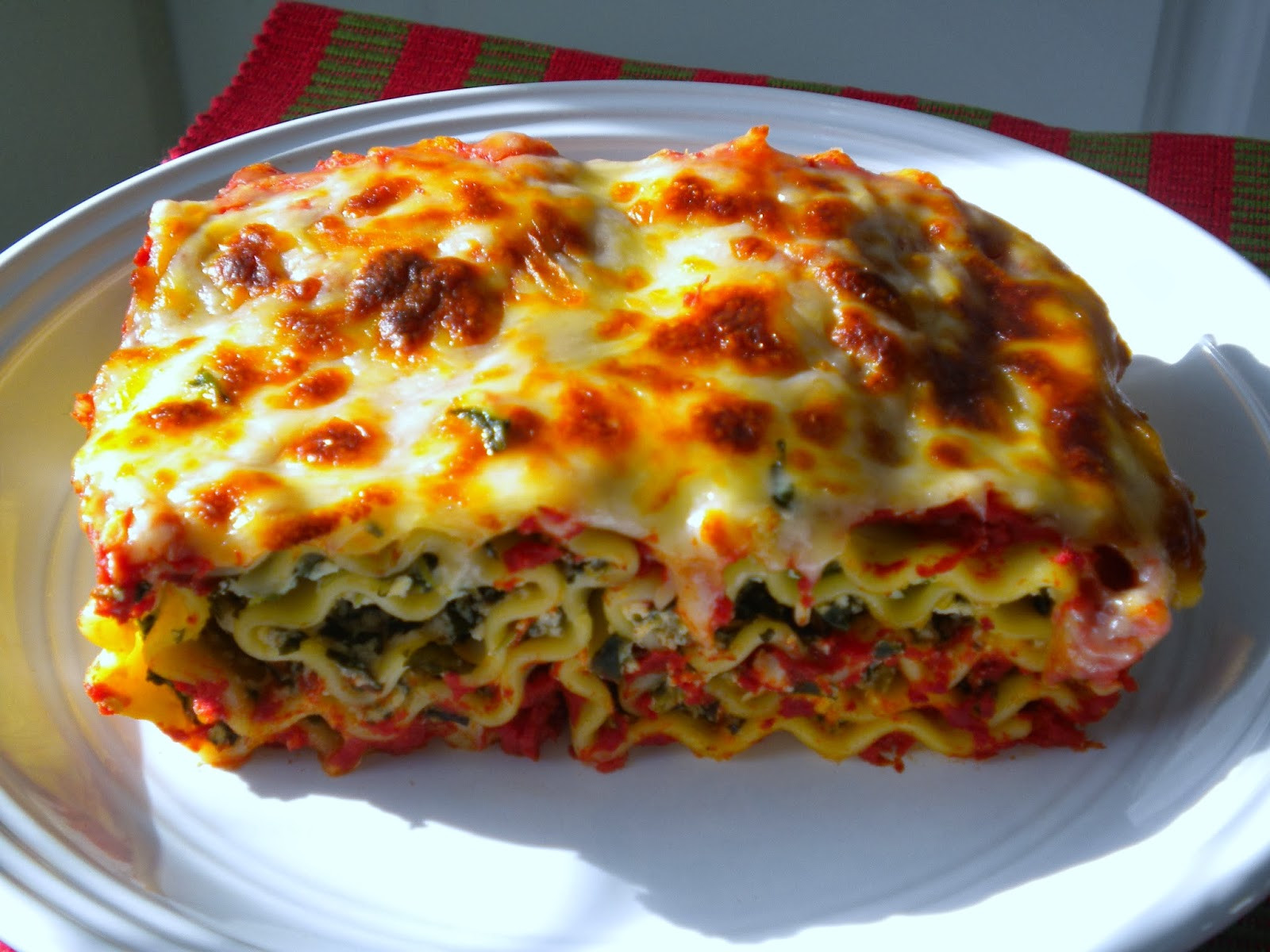 Ricotta Cheese Lasagna Recipe
 Lasagna with spinach and ricotta cheese