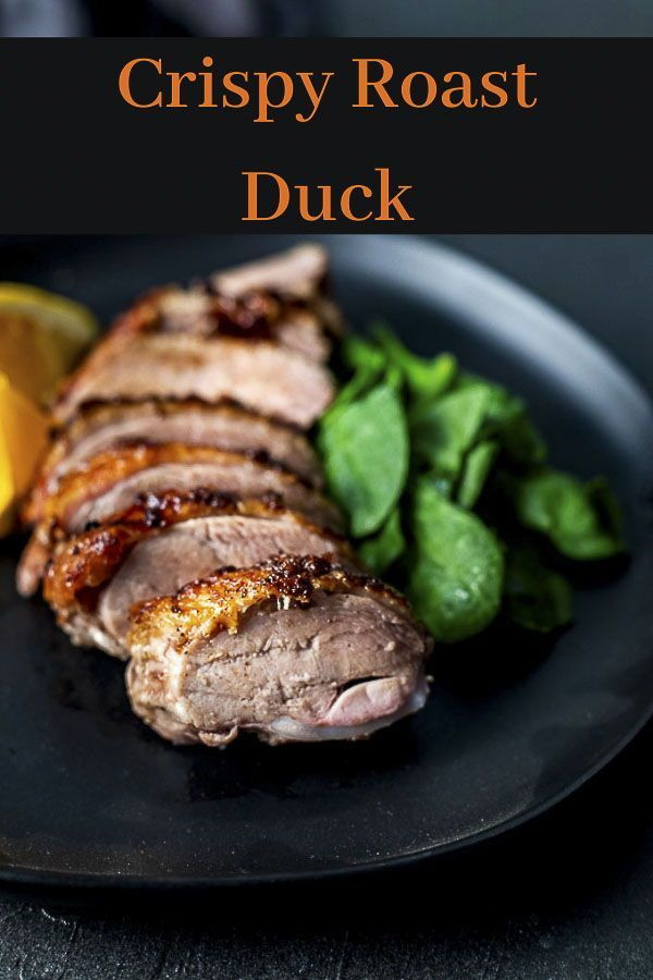 Roast Duck Recipes Alton Brown
 The crispy salted skin on this amazing Roasted Duck