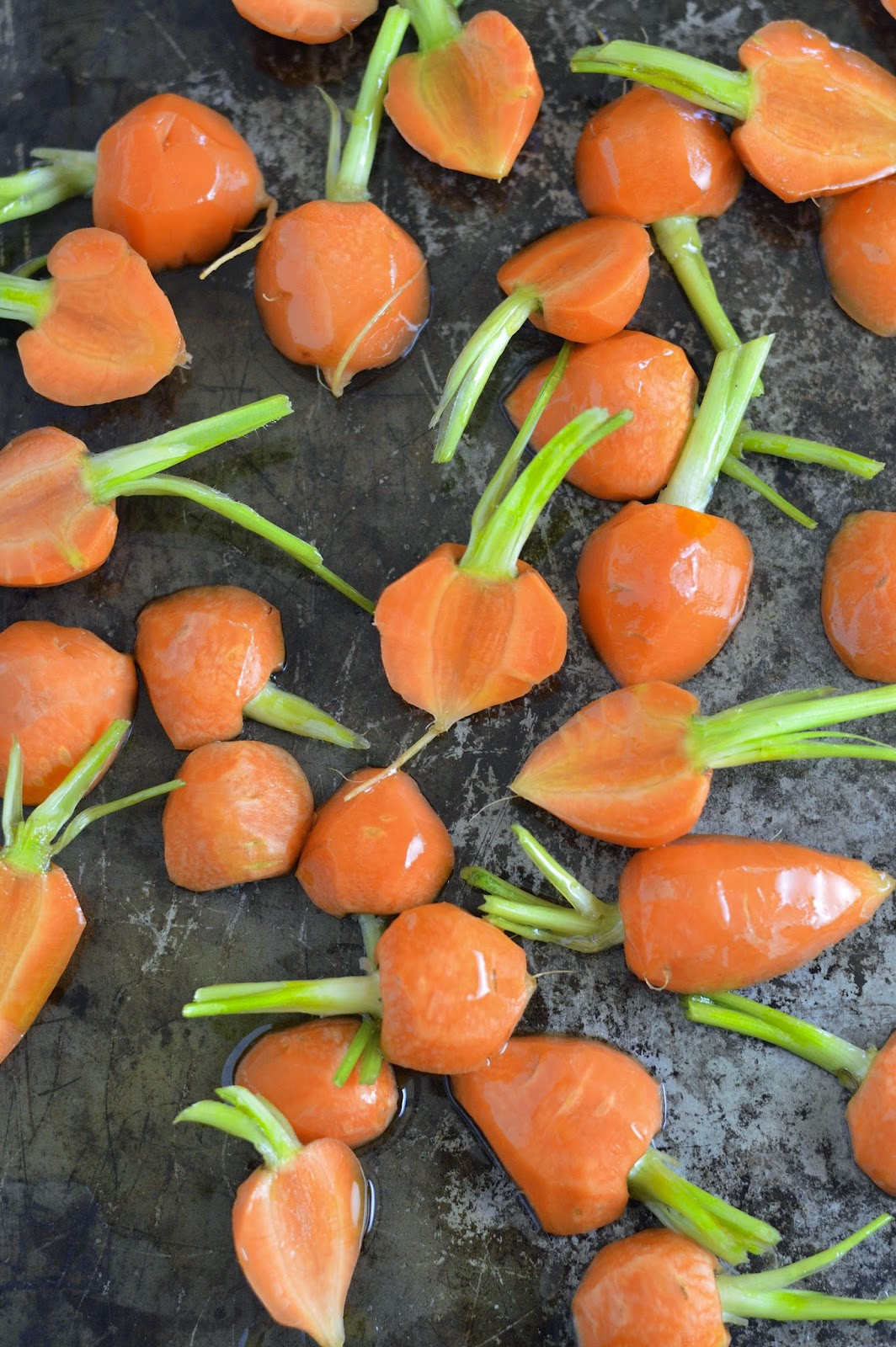 Roasted Baby Carrot Recipes
 Roasted Baby Carrots with a Honey Sriracha Glaze